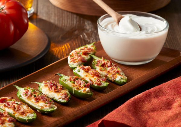 Sour Cream Jalapeno Poppers 