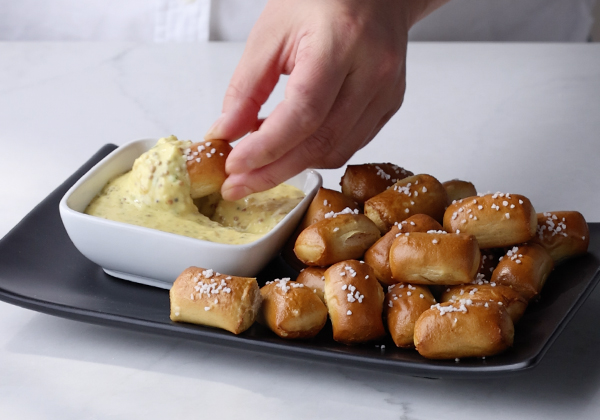 4 Ingredient Mustard Pretzel Dip · The Typical Mom