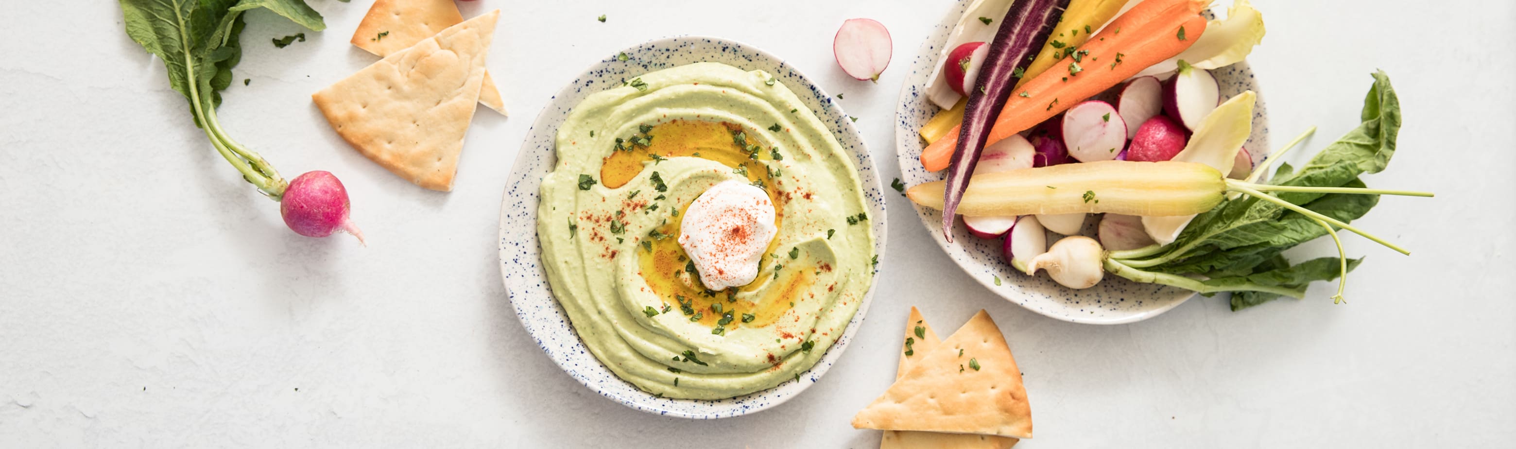 Avocado and Greek Yogurt Hummus