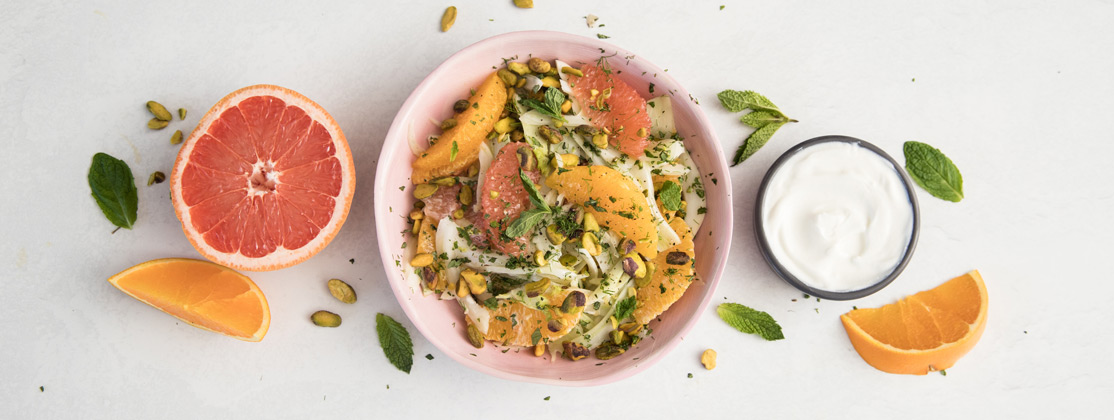 Citrus Fennel Slaw with FAGE Total