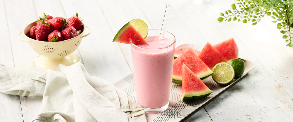 Strawberry Watermelon Smoothie 