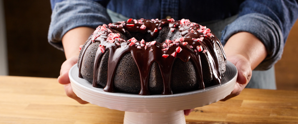 Vegan Chocolate Cake Recipe with Peppermint Buttercream | Gluten Free