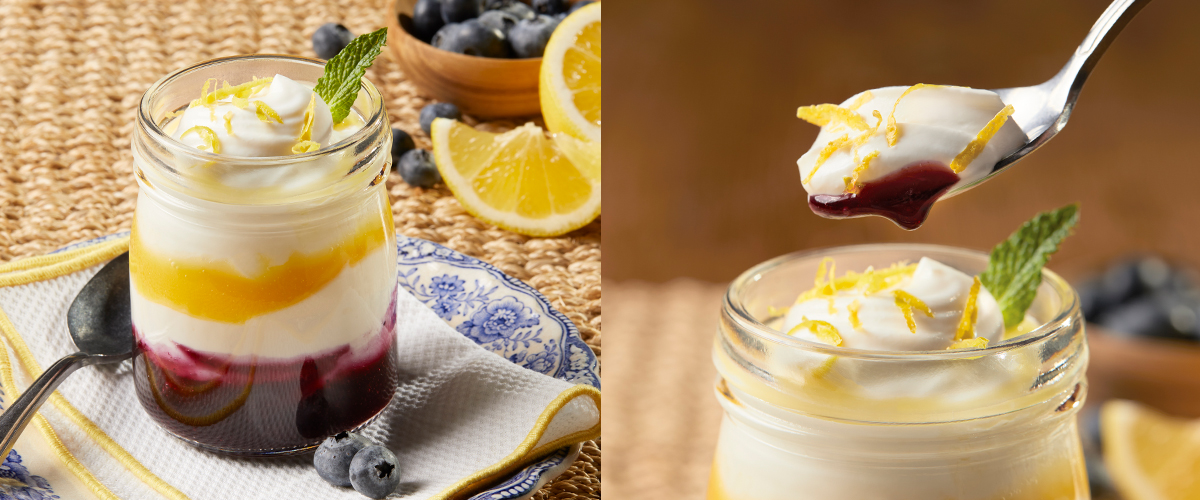 Lemon-Blueberry Yogurt Parfait