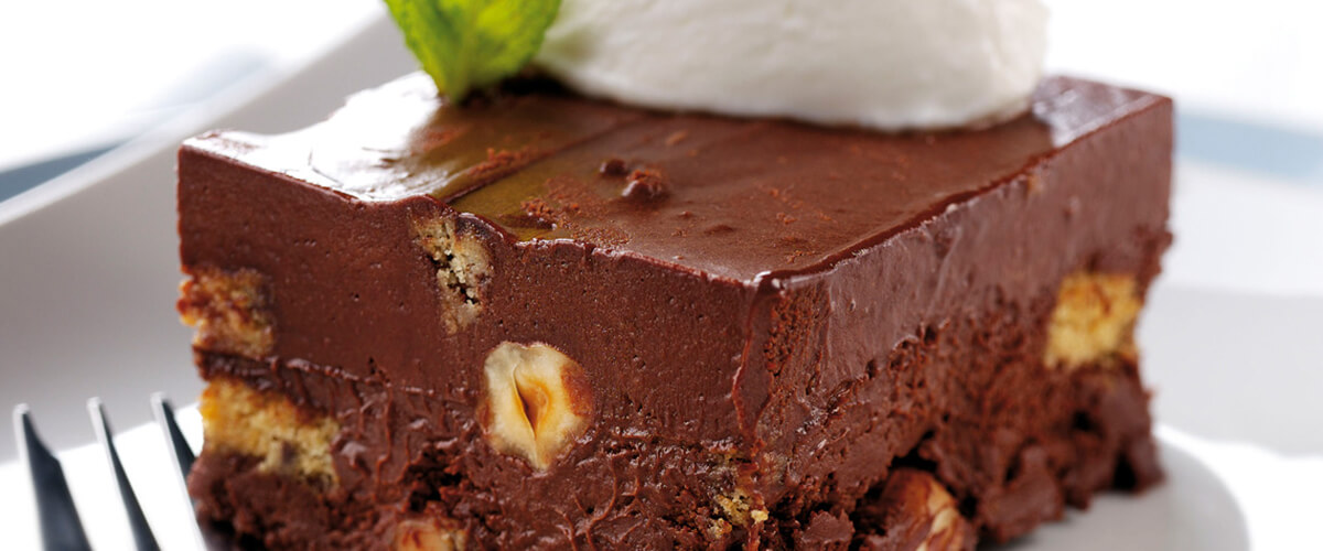 Chocolate & Tia Maria Fridge Cake