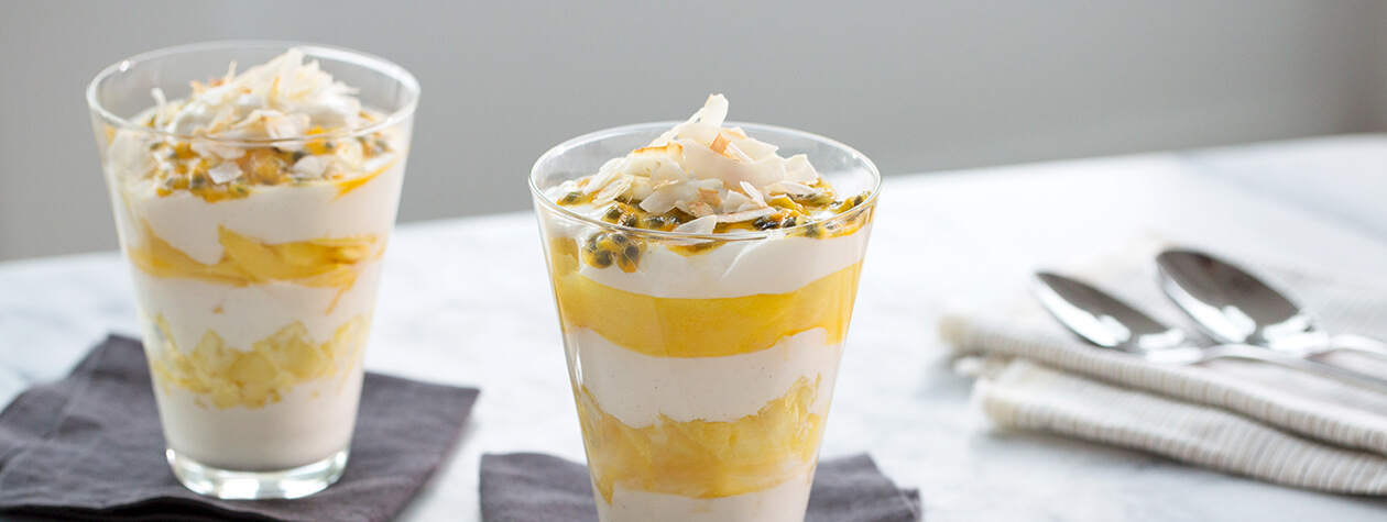 Tropical Fruit Parfait with FAGE Total