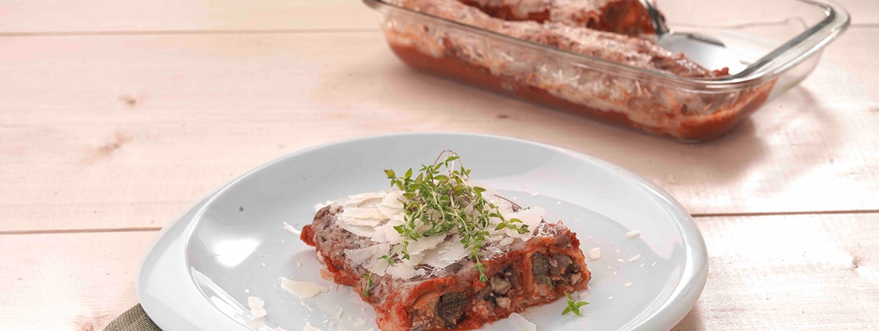 Vegetable Stuffed Cannelloni with FAGE Total