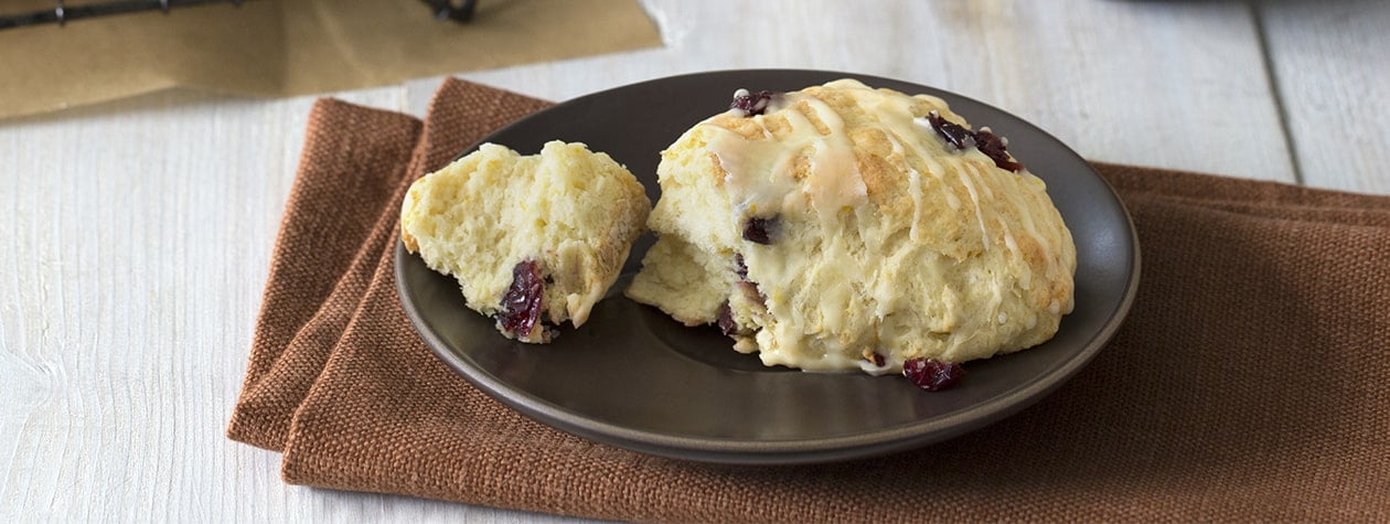 Cranberry-Orange Scones with FAGE Total