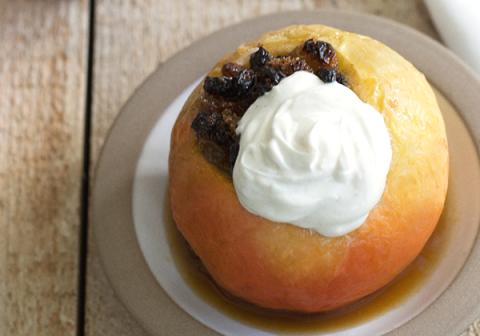 Spiced Baked Apples with FAGE Total