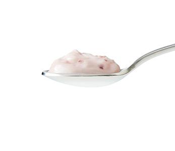 Strawberry Yoghurt Spoon